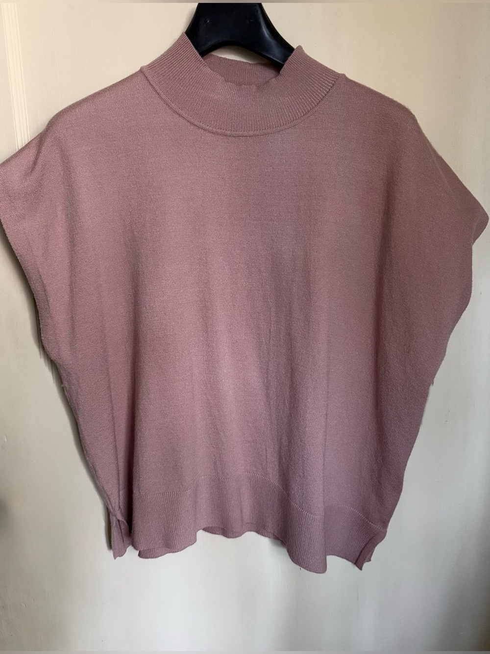 MAX STUDIO LONDON MAUVE SWEATER TOP/VEST NWT